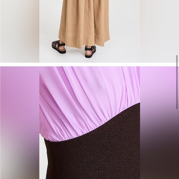 TORY BURCH *Runway* Lavender & Burlap Claire McCardell Midi Dress - Picture 10 of 12